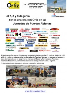Jornada Puertas Abiertas Ferretería Ortiz